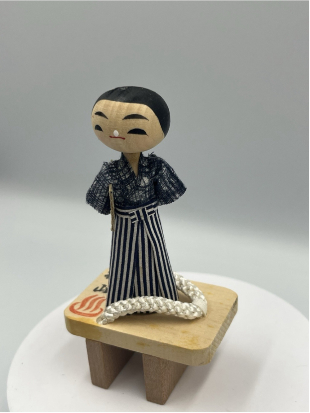 Vintage Kokeshi Japanese Doll Wooden Doll Style SHOE BOAT ROPE STYLE SEE ALL